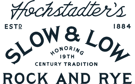 Hochstadter's Slow and Low Rock and Rye logo